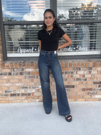 Callie Retro Wide Jeans