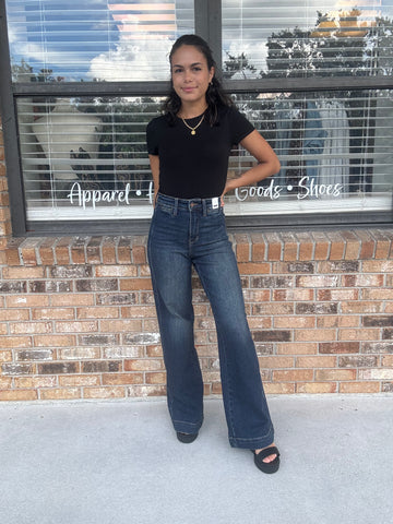 Callie Retro Wide Jeans