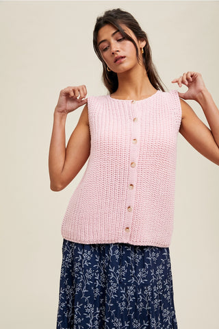 Autumn Blush Sweater