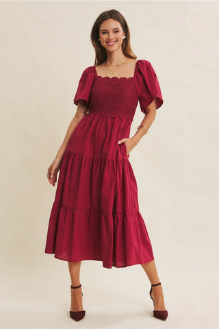 Rustic Wine Dress