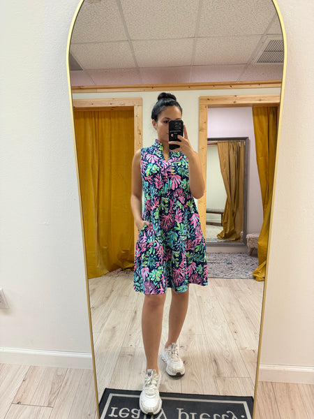 Coral Dress