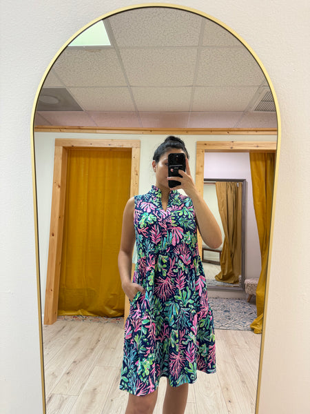 Coral Dress