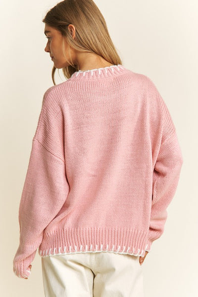 Bubblegum Bow Sweater