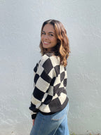 Timeless Check Sweater