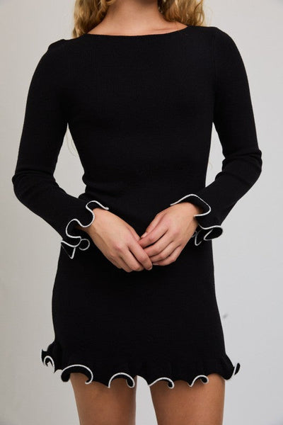 Halo Mini Sweater Dress