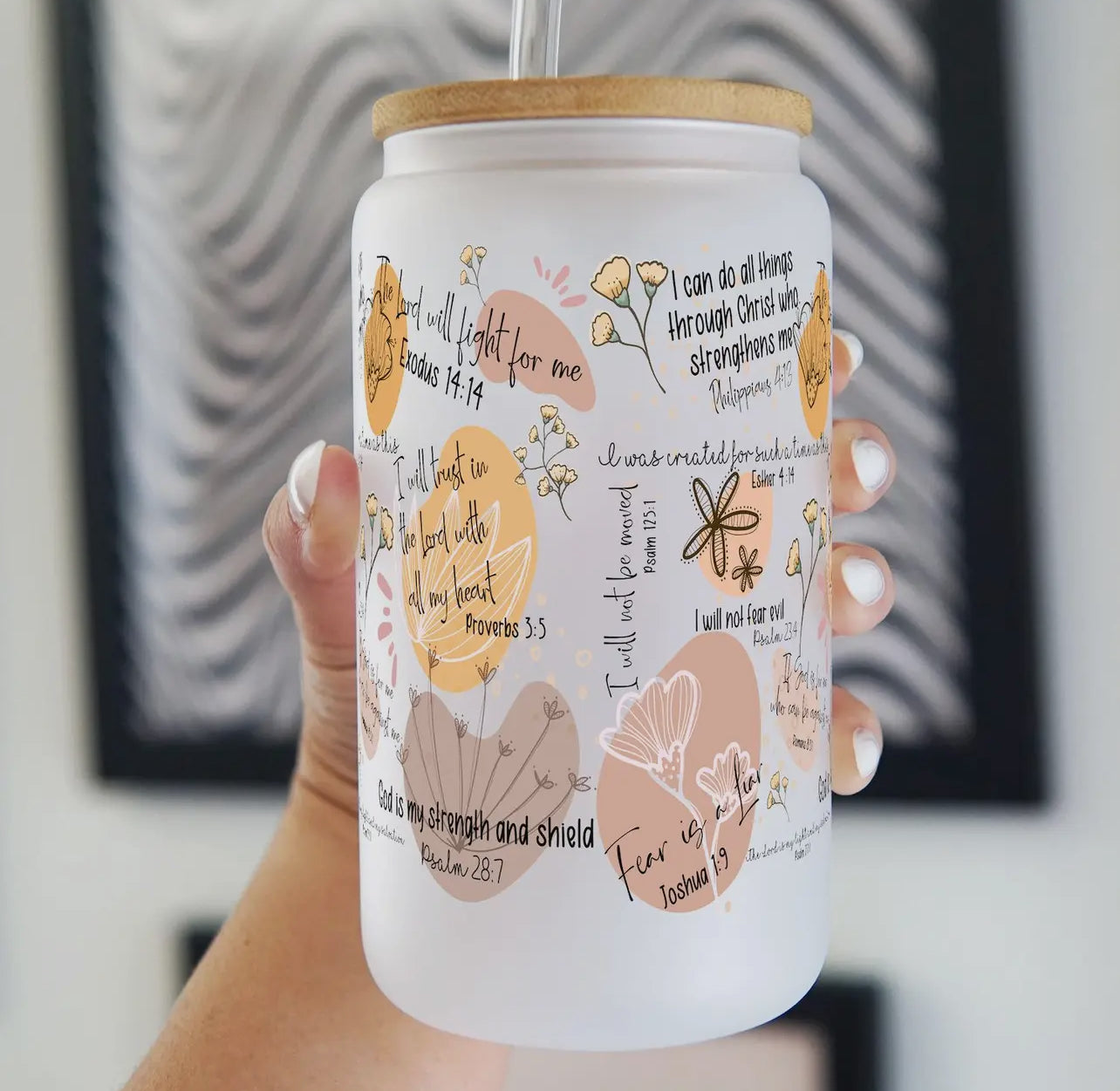 16oz Bible Verse Cup