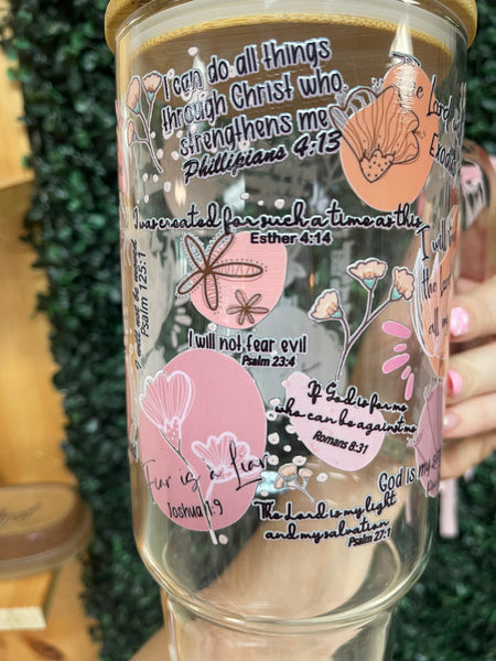 40oz Bible Verse Tumbler