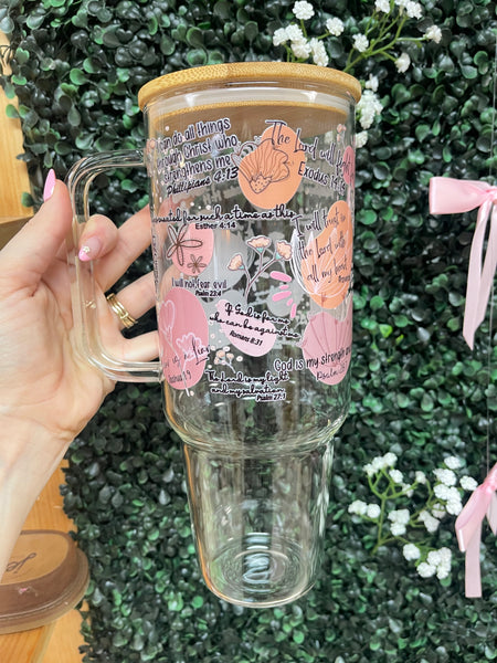 40oz Bible Verse Tumbler