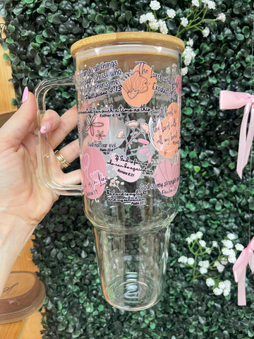 40oz Bible Verse Tumbler