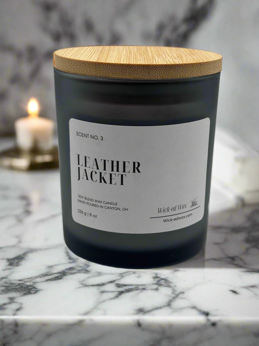 Leather Jacket Candle