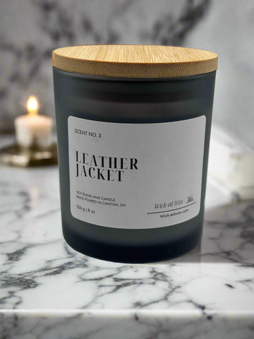 Leather Jacket Candle