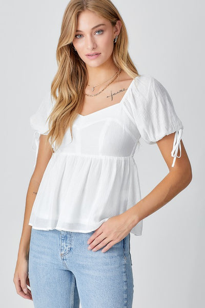 Kacey Sweetheart Top