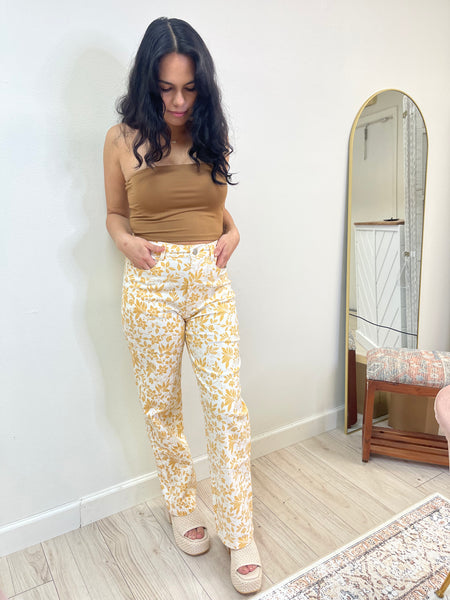 Floral Fantasy Pants