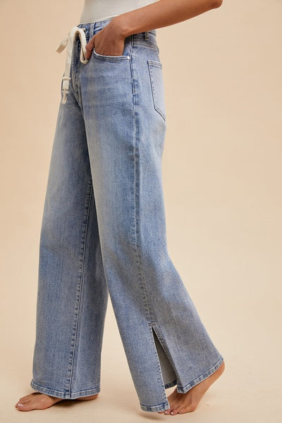 Ari’s Side Slit Jeans