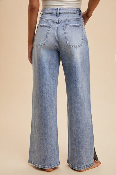 Ari’s Side Slit Jeans