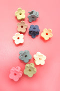 10 Mini Flower Clips