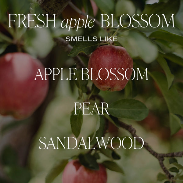 Apple Blossom Candle