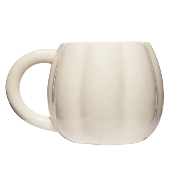 Cream Pumpkin Mug