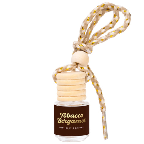 Tobacco Bergamot Car Air Freshener