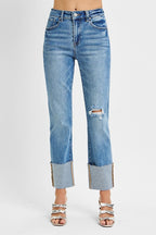 Harper Cuffed Jeans