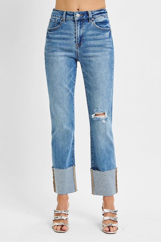 Harper Cuffed Jeans
