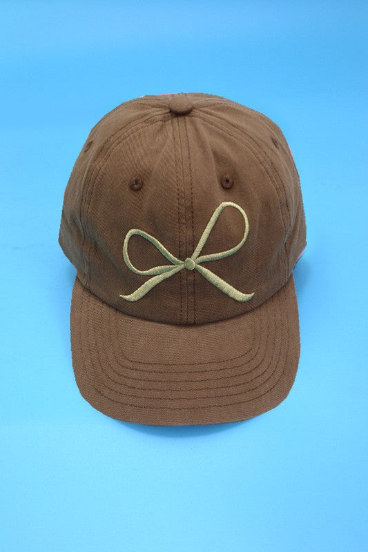 Bow Ribbon Baseball Cap