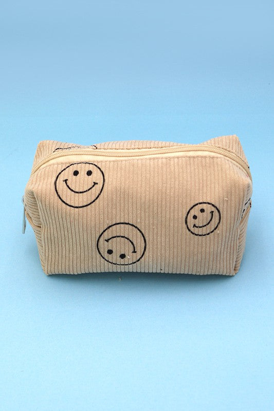 Smiley Makeup Pouch