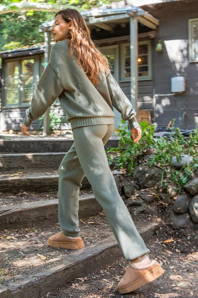 Celadon Sweater Top