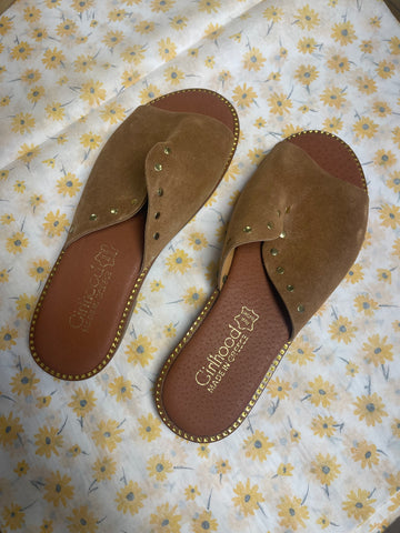 Camel Brown Sandals