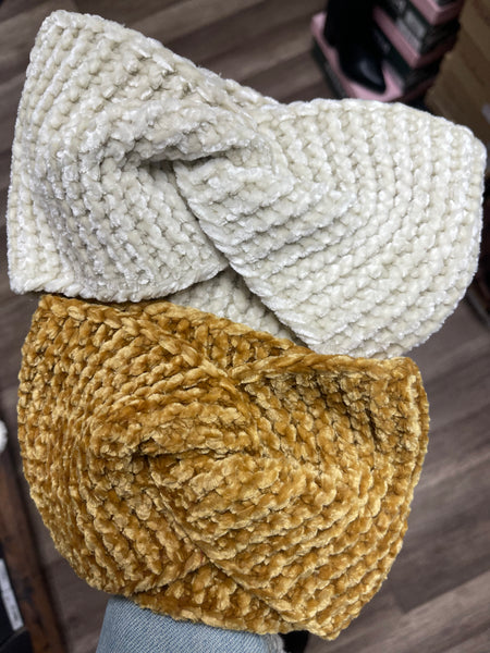 Twisted Knit Headband