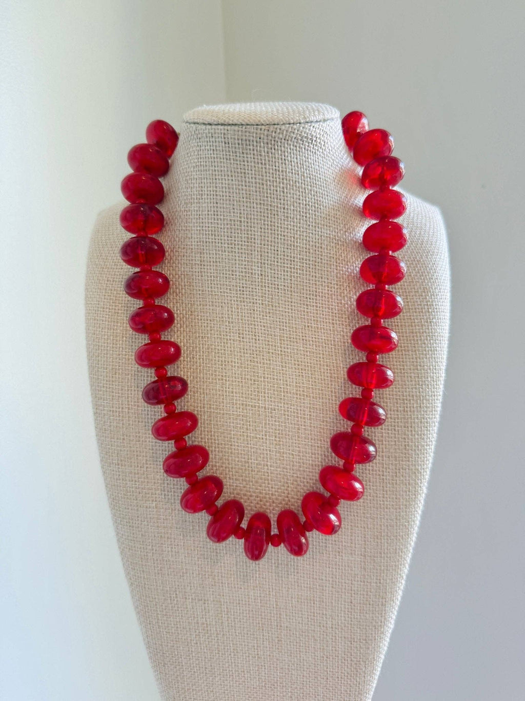 Red Bauble Necklace