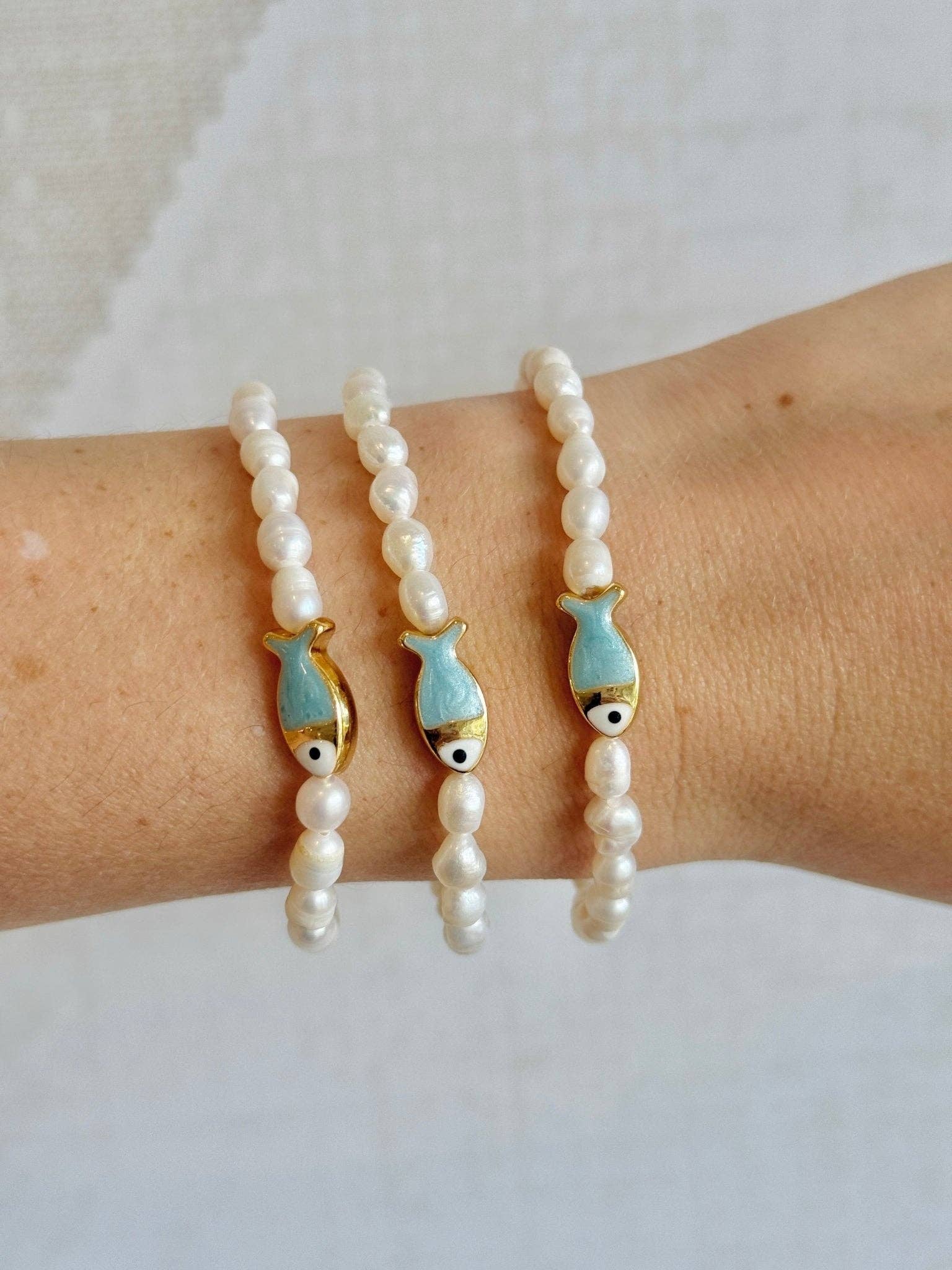 O-Fish Blue Bracelet