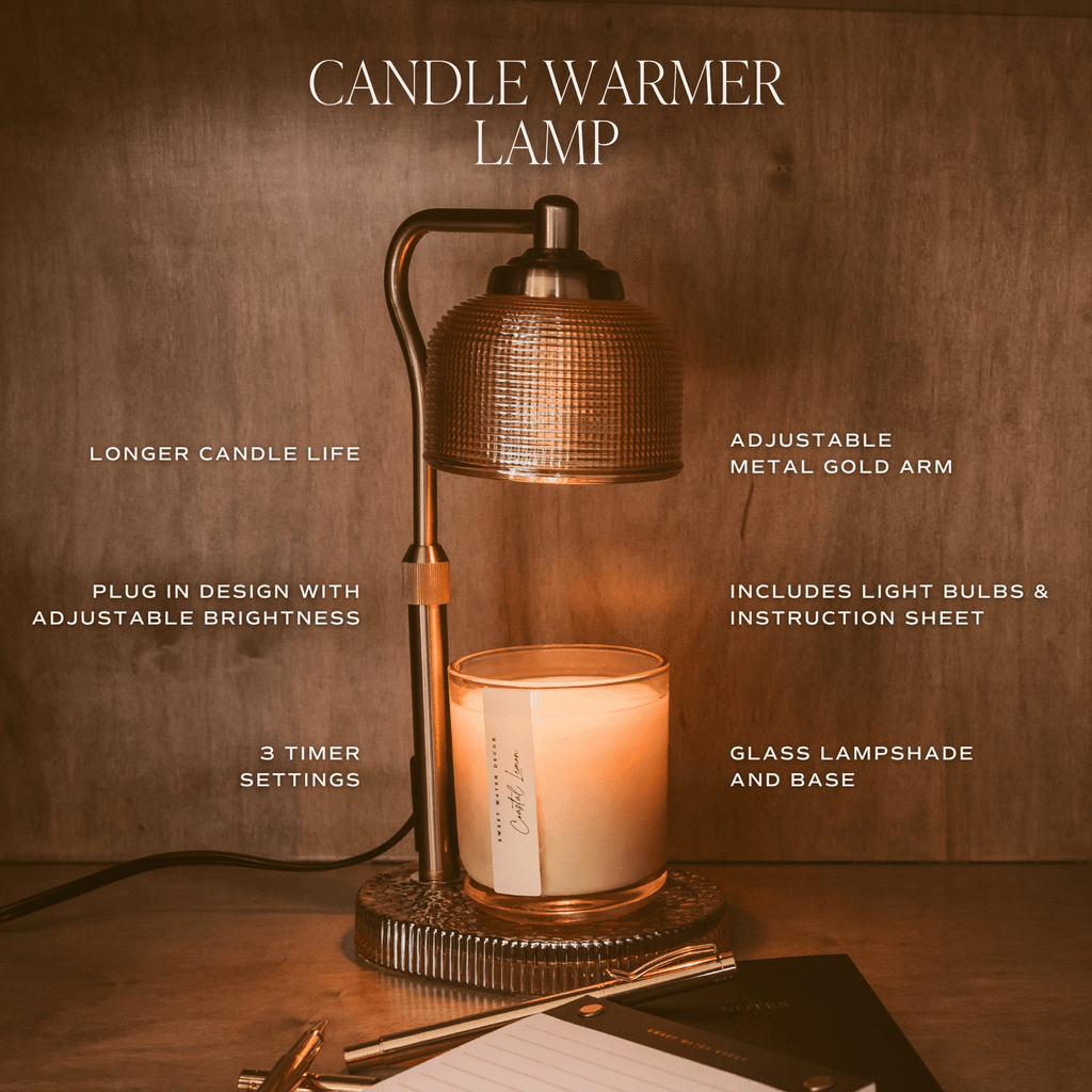 Brown Candle Lamp Warmer