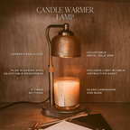 Brown Candle Lamp Warmer