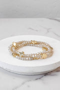 Cross Bracelet Ivory