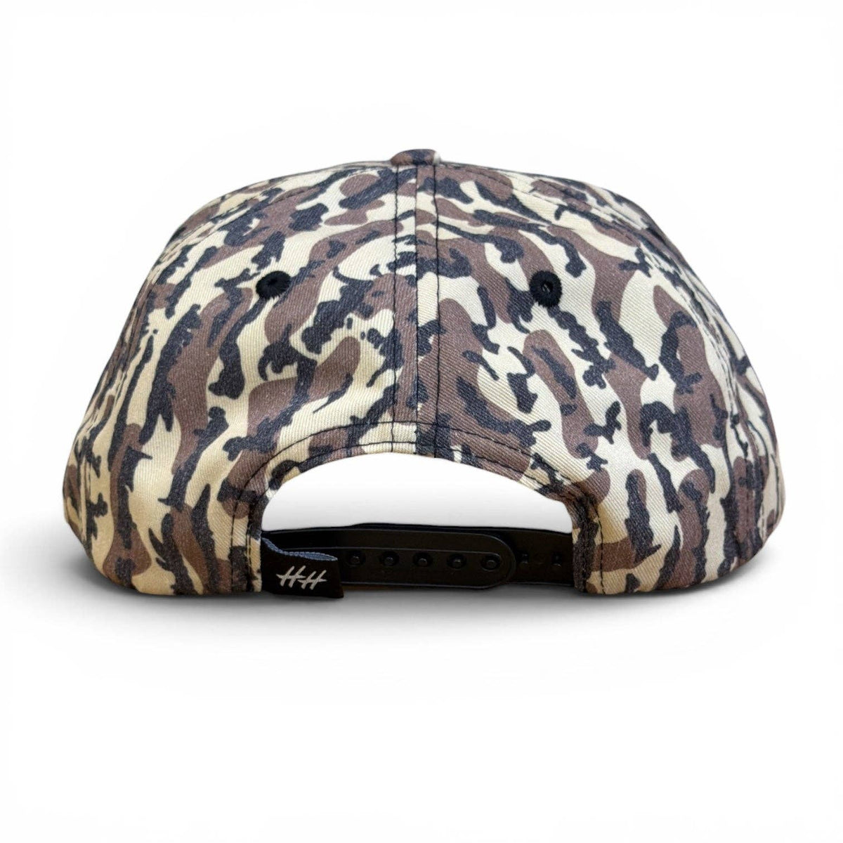 Camo Print Flat Bill