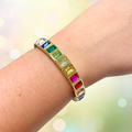 Rainbow Square Bracelet