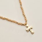 Cross Beaded Necklace