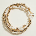 Coastal Glow Beaded Bracelet
