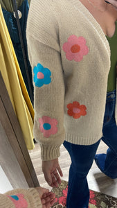 Flower Child Knit Sweater