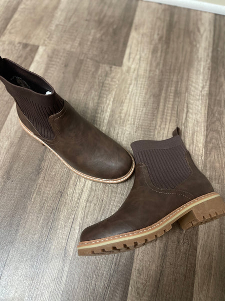 Cabin Fever Brown Booties