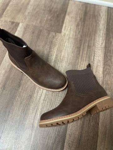 Cabin Fever Brown Booties