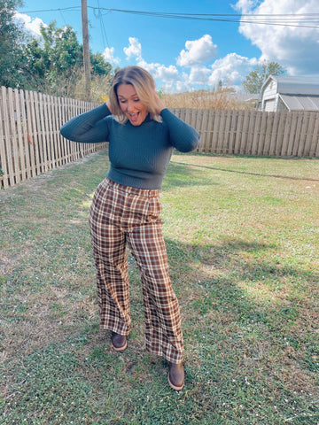 Sleigh Ride Plaid Pants